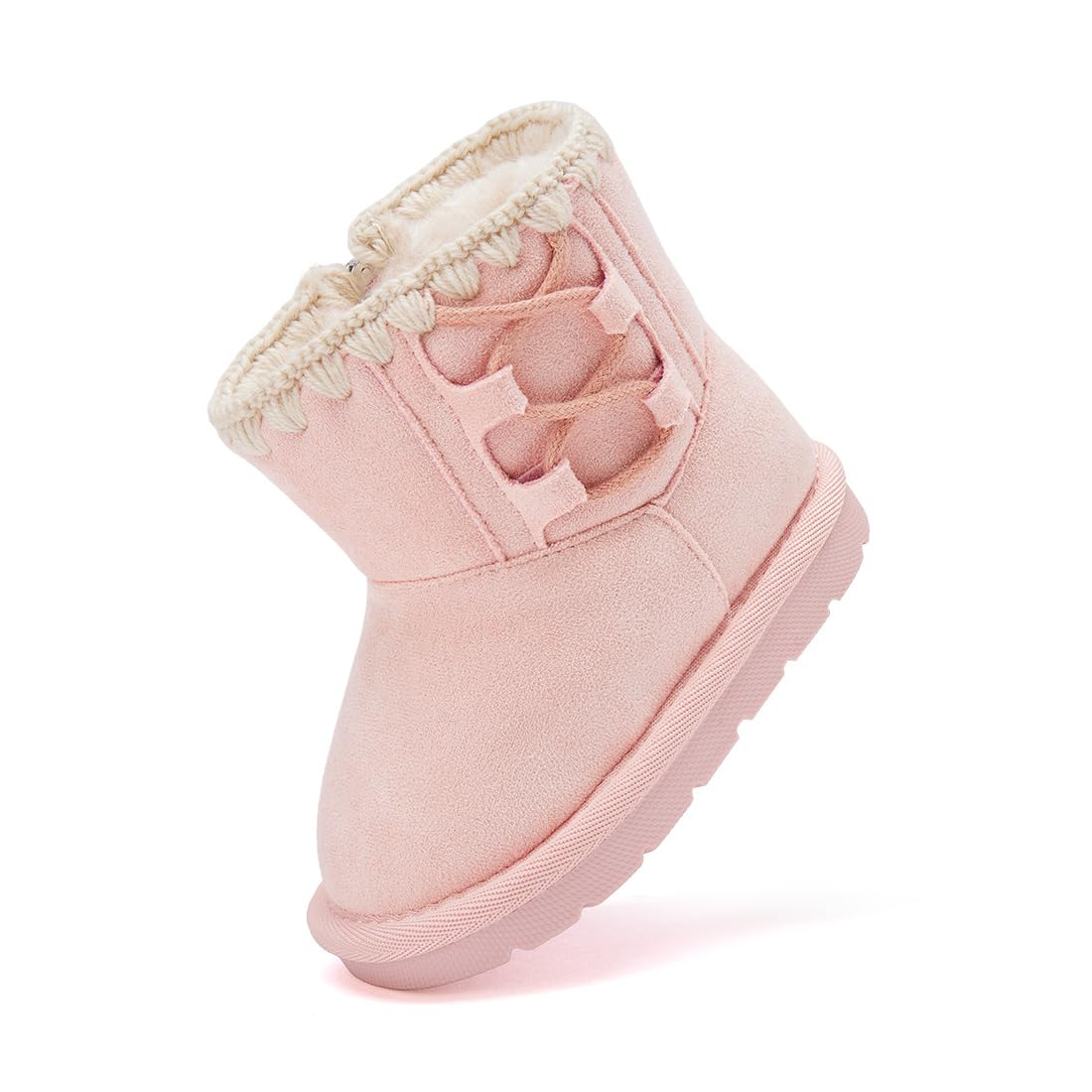 BMCiTYBM Toddler Snow Winter Boots Girls Boys Cold Weather Shoes 7 Toddler