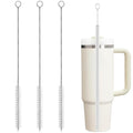 CIDYAUST 3 Pack Straw Cleaner Brush with Thick Bushy Bristles