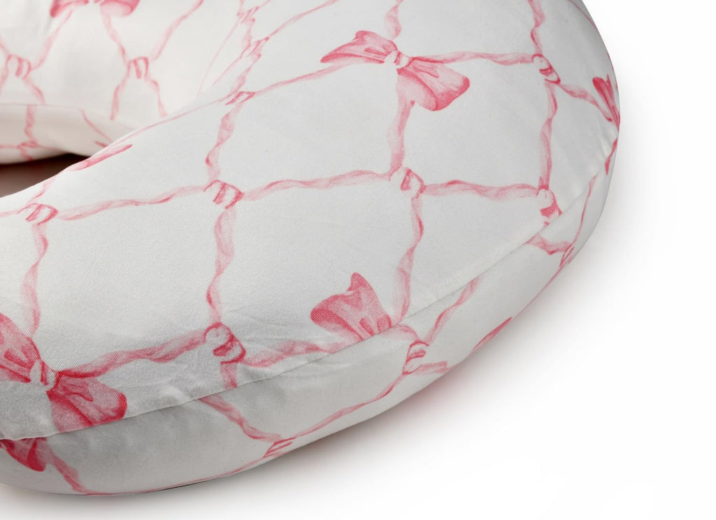Stretchy Nursing Pillow Covers Ultra Soft Slipcovers for Breastfeeding for Baby Girls Boys, Feeding Pillow Cover Fits Standard Infant Support Pillows Positioners Nursing Pillow Case