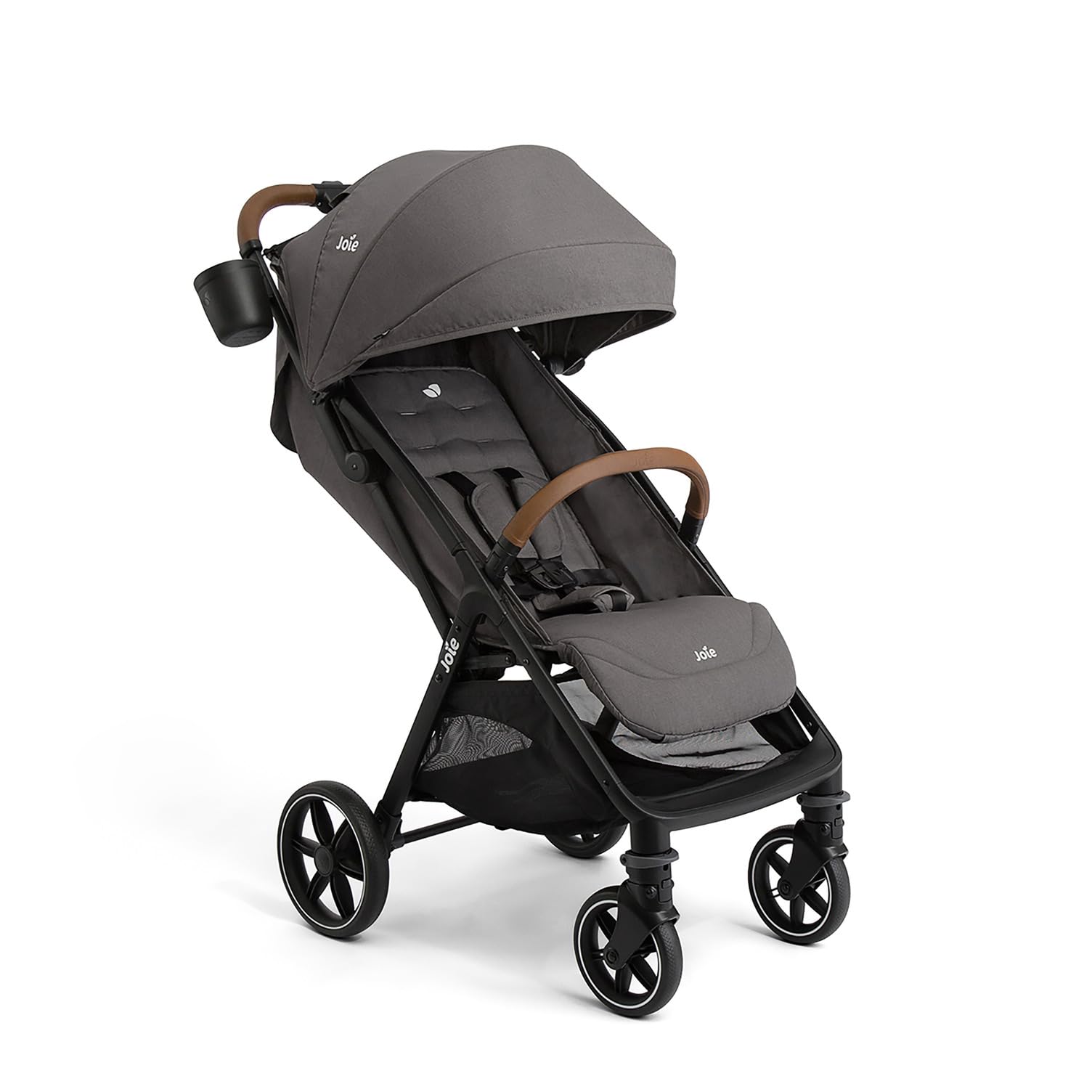 Joie Baby Nutmeg Compact Lightweight Travel Stroller, One‑Hand Fold