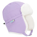 JAN & JUL Toasty-Dry Trapper Hat for Baby and Kids (Lavender, XL)