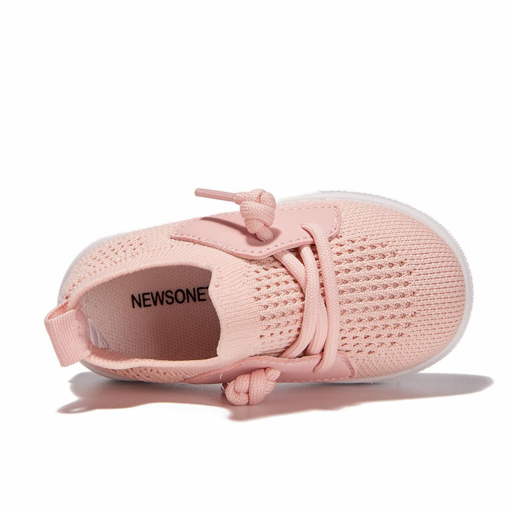 Newsonet Baby Walking Shoes First Infant Sneakers Pink Size 12-18 Months