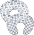 Winmany Baby Nursing Pillow Cover Newborn Removable Breastfeeding Pillowcover Cute Pattern Girls Boys Nursing Pillowcase for Breast and Bottole Feeding