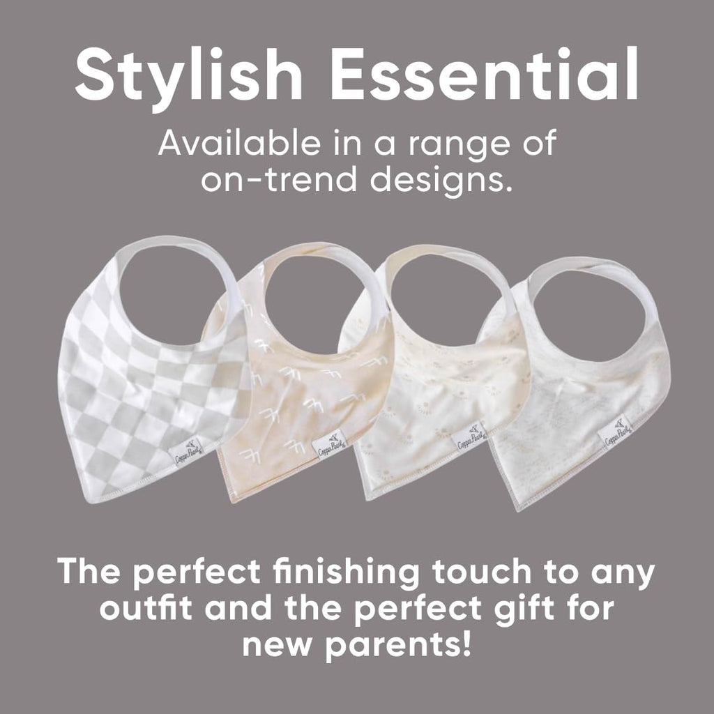 Copper Pearl Baby Bibs for Baby Boy or Girl – Bandana Drool Bibs for Teething, Absorbent Bibs for Eating, Newborn to Toddler, 6 Pack, Henry