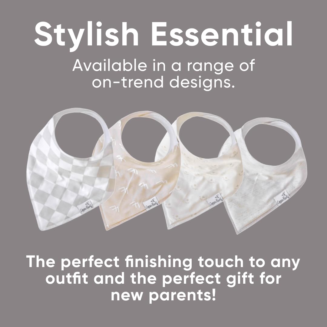 Copper Pearl Baby Bibs for Baby Boy or Girl – Bandana Drool Bibs for Teething, Absorbent Bibs for Eating, Newborn to Toddler, 6 Pack, Henry