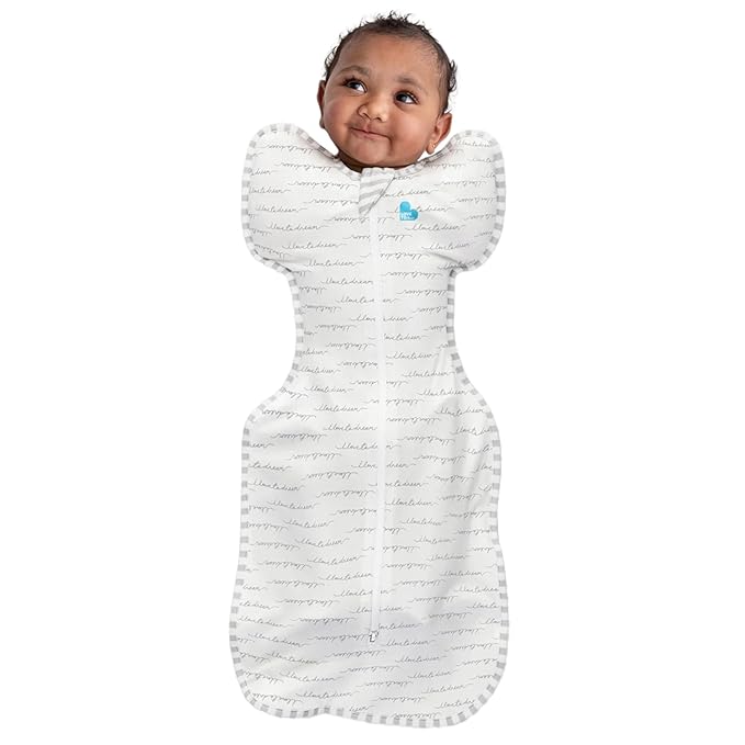 Love to Dream Swaddle UP Self-Soothing Sleep Sack 8-13 lbs., Dramatically Better Sleep, Snug Fit Calms Startle Reflex, 1.0 TOG, Dreamer, Small