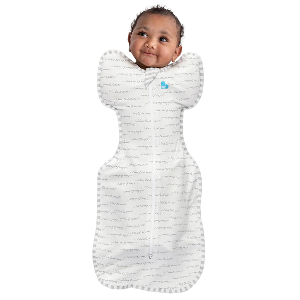 Love to Dream Swaddle UP, Baby Sleep Sack, Self-Soothing Swaddles for Newborns, Get Longer Sleep, Secure Fit Helps Calm Startle Reflex, New Born Essentials for Baby, 1.0 TOG, Medium 13-19 lbs, Dreamer