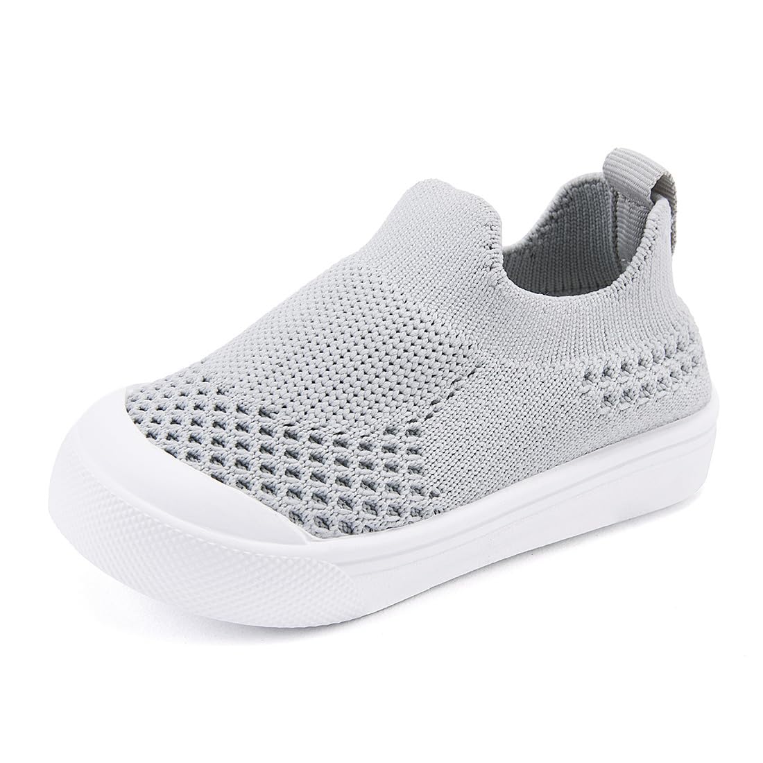 BMCiTYBM Baby Walking Shoes First Infant Sneakers Grey Size 18-24 Months