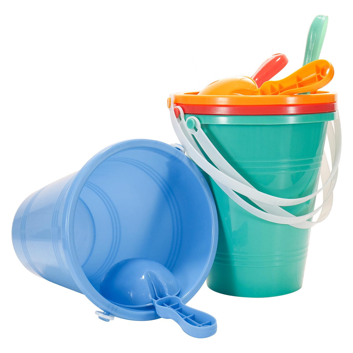 Beach Toys Sand Toys Beach Shovels Beach Pail Set for Kids Summer Beach Essentials Outdoor Sand Play Fun Activities Beach Pails & Shovels