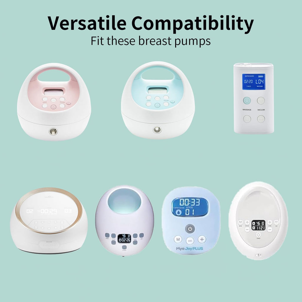 TOVVILD 24mm Wearable Milk Collection Cup for Spectra, Compatible with Spectra S1 S2 Baby Buddha Pumps, 8OZ Milk Cups