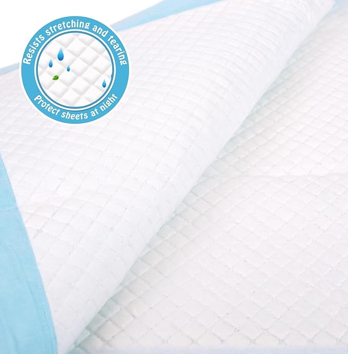 Extra Large Disposable Bed Pads for Incontinence 36" x 36" - 20 Count, Leak-Proof Chucks Pads for Adults, Kids and Pets, Absorbent Disposable Underpads, Incontinence Bed Pads Disposable for Beds