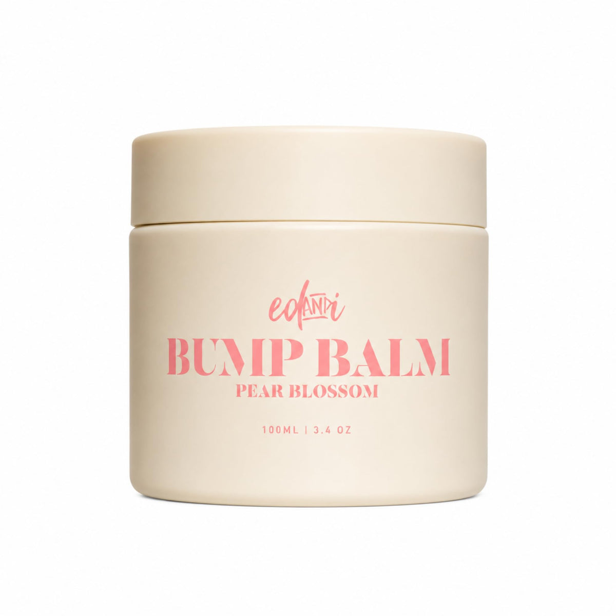 ed&i BUMP BALM for Pregnancy Stretch Mark Prevention, Belly Moisturizer for Pregnant Women With Argan Oil & Shea Butter, Bump Butter for Pregnancy, Maternity Skin Care, Stretch Marks Cream 3.4 oz