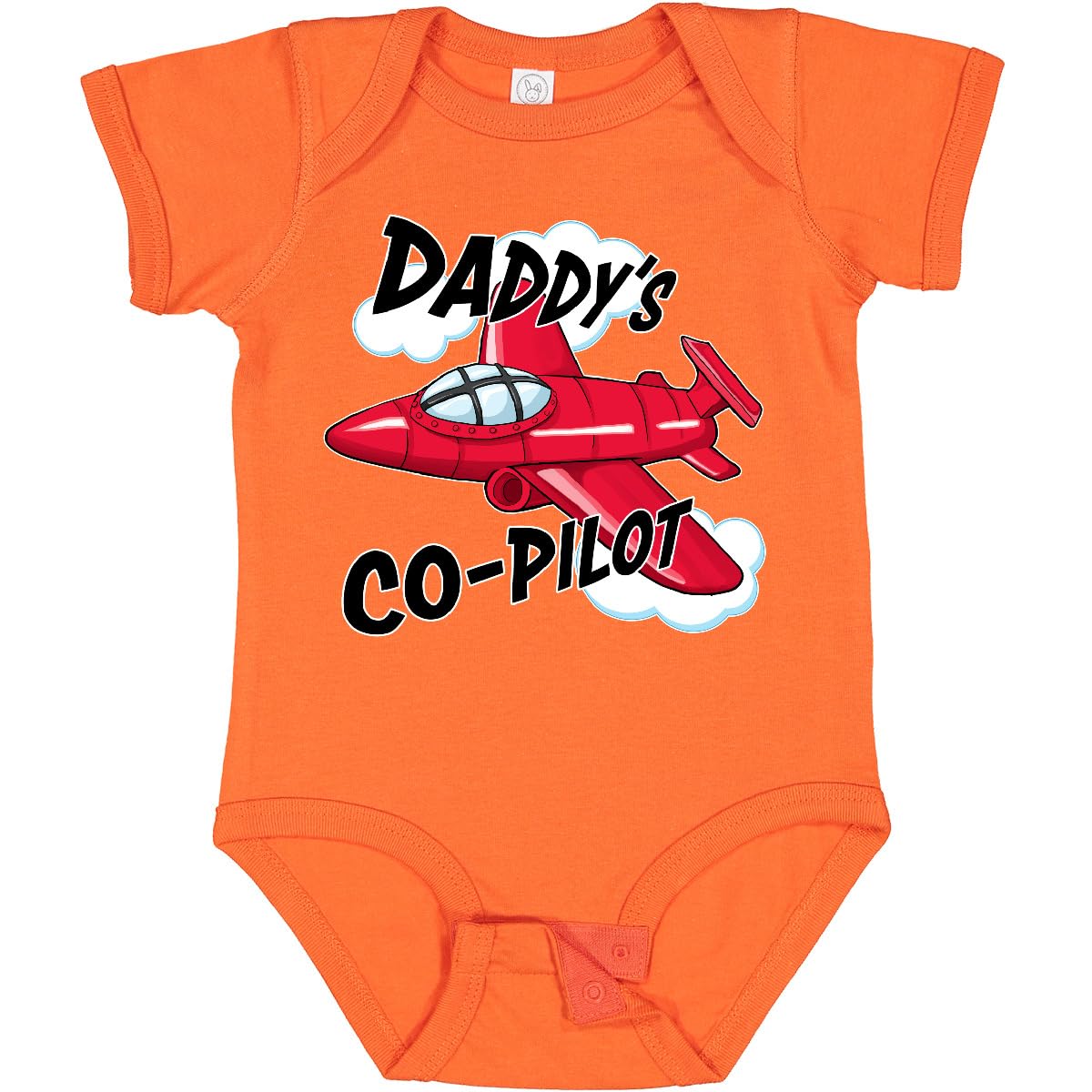 inktastic Daddys Co-Pilot for Fathers Day Baby Bodysuit 18 Months Charcoal Grey 2a3b6