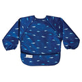 Tiny Twinkle Long Sleeve Bib for Babies & Toddlers – Waterproof Smock Bib for Eating – Machine Washable & Mess-Proof, Baby Feeding Essential & Shower Must-Have(Ocean Life, 2-4Y)