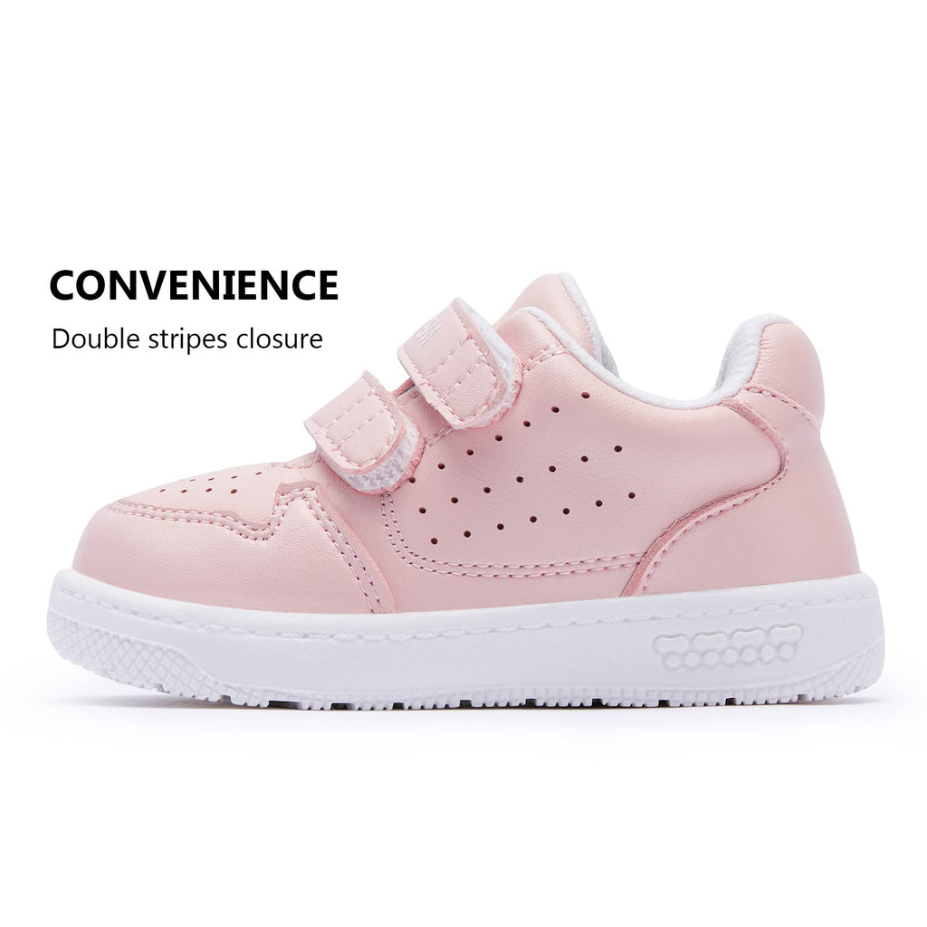 BMCiTYBM Baby Girl Sneakers Toddler Walking Shoes Pink Size 18-24 Months