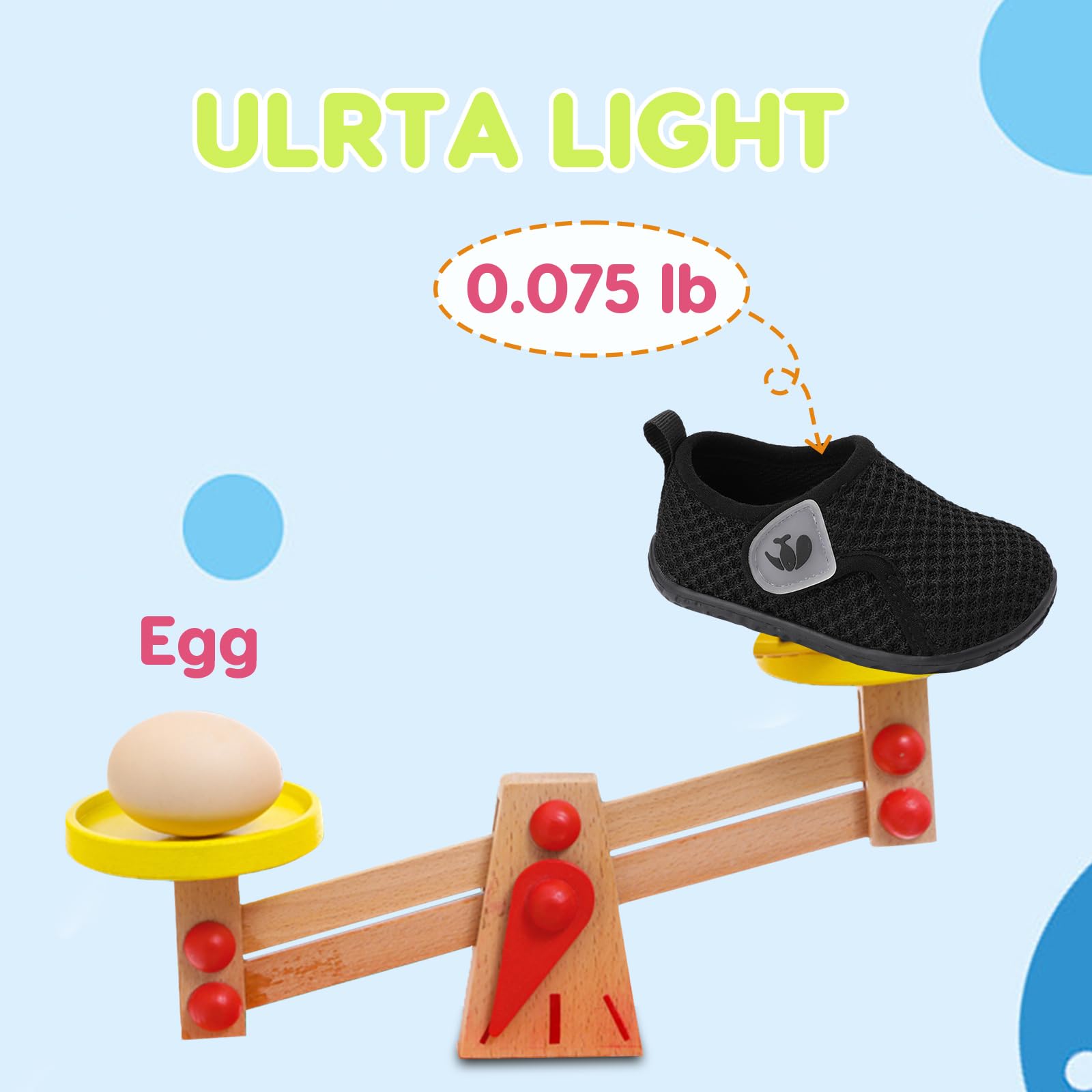FEETCITY Baby Sneakers Boys Girls Slip On Shoes First Walking Crib Shoes Black