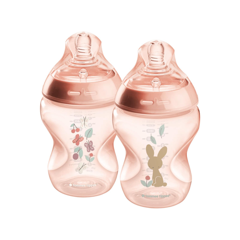 Tommee Tippee Natural Start Baby Bottles, Anti-Colic, 0m+, 9oz