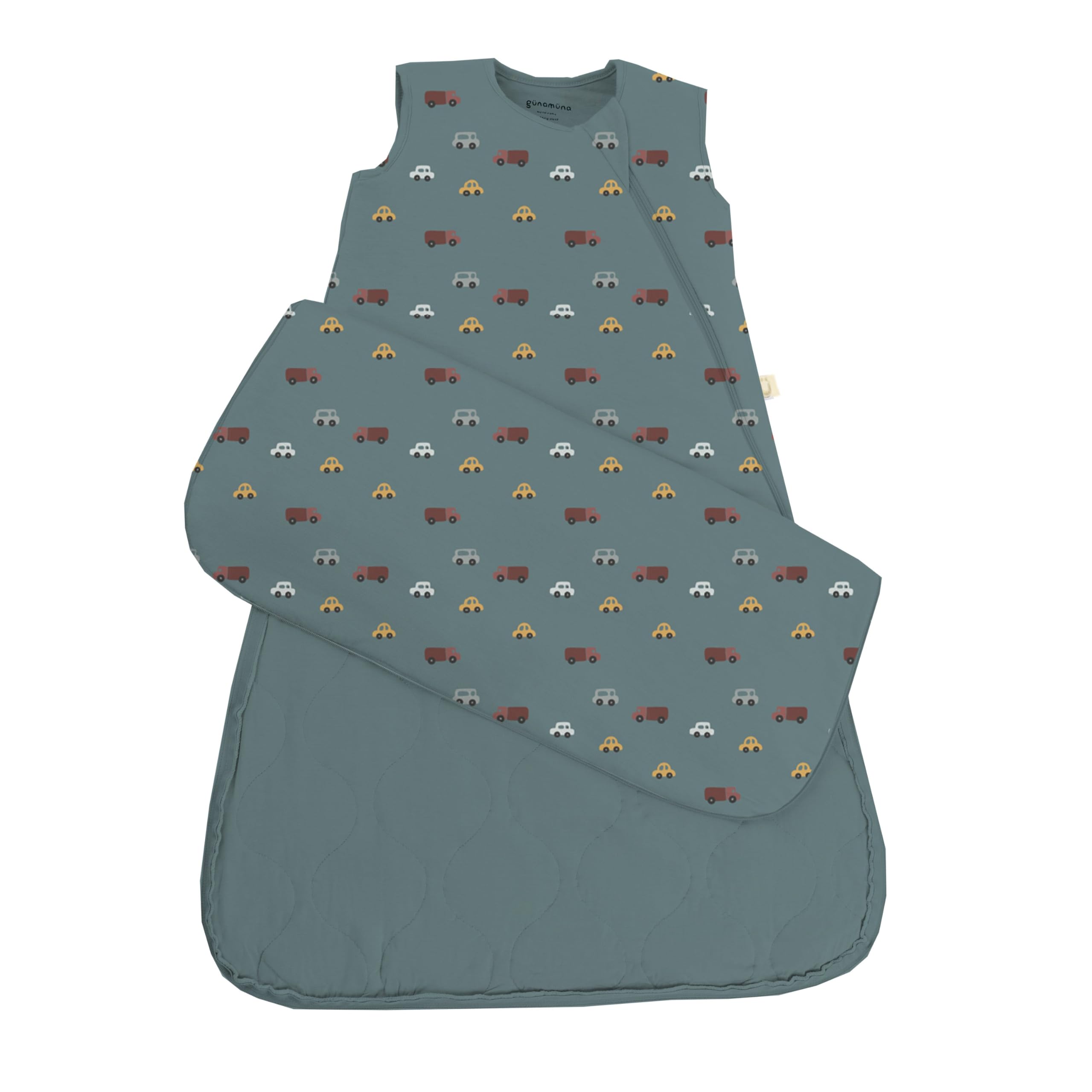 GUNAMUNA Sleep Sacks for Babies Toddlers and Newborns, Easy Changing Diaper Zipper, 2.5 TOG, Going, 3-9 Months