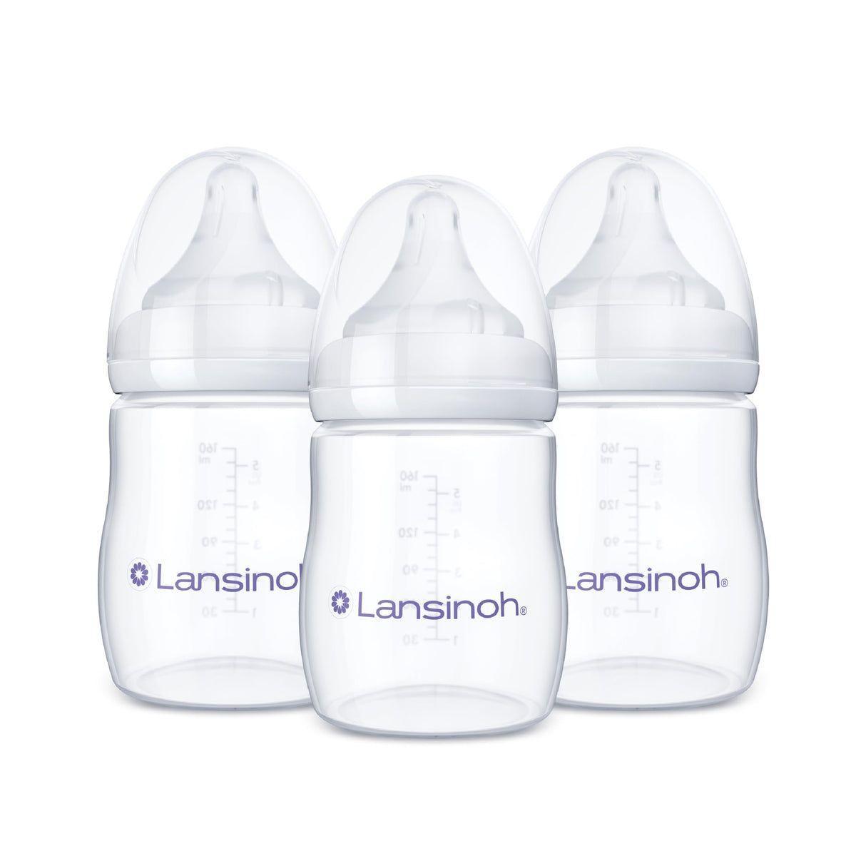 Lansinoh Anti-Colic Baby Bottles, 5 Ounces, 1 Count