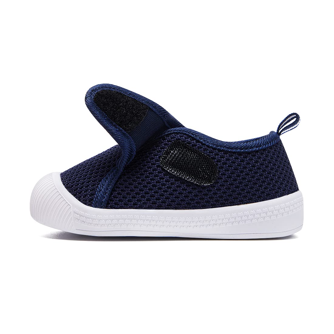 BMCiTYBM Toddler Walking Shoes Baby Boy Girl Barefoot Sneakers Navy Size 8