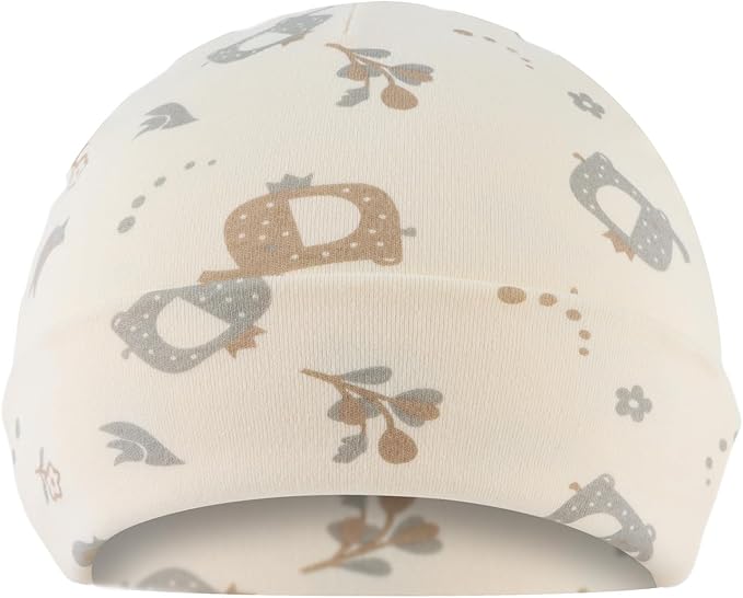 Bamery Cotton Baby Girl Hat Preemie Boys Beanie Newborn Hospital Hats Winter Infant Hats for Girls