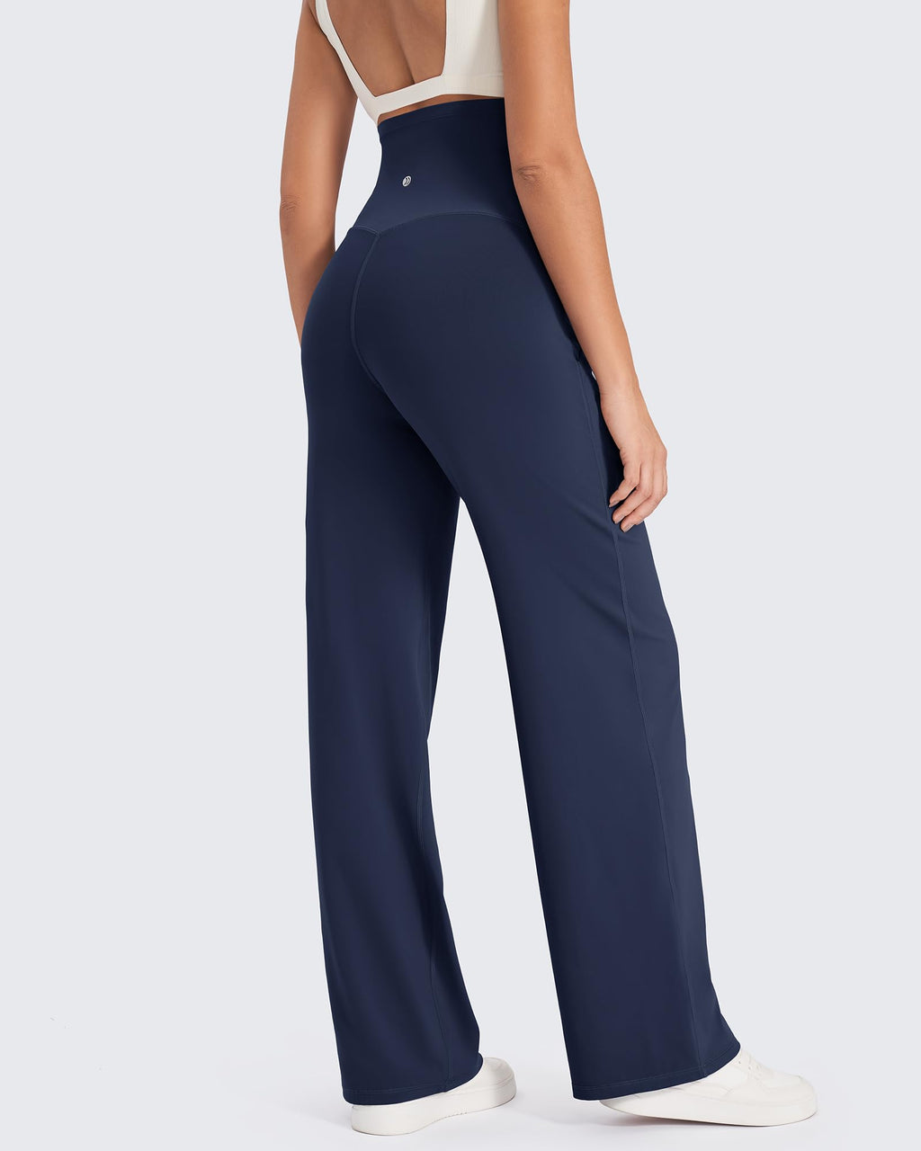 G4Free Pregnancy Pants Maternity Scrub Leggings,Royal Blue,L,Regular