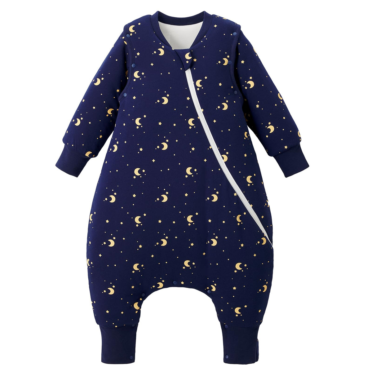 Duomiaomiao 0.5 TOG Toddler Sleep Bag 36-48 Months 100% Cotton Lightweight Baby Sleep Sack with Feet, Breathable Comfy Toddler Wearable Blanket