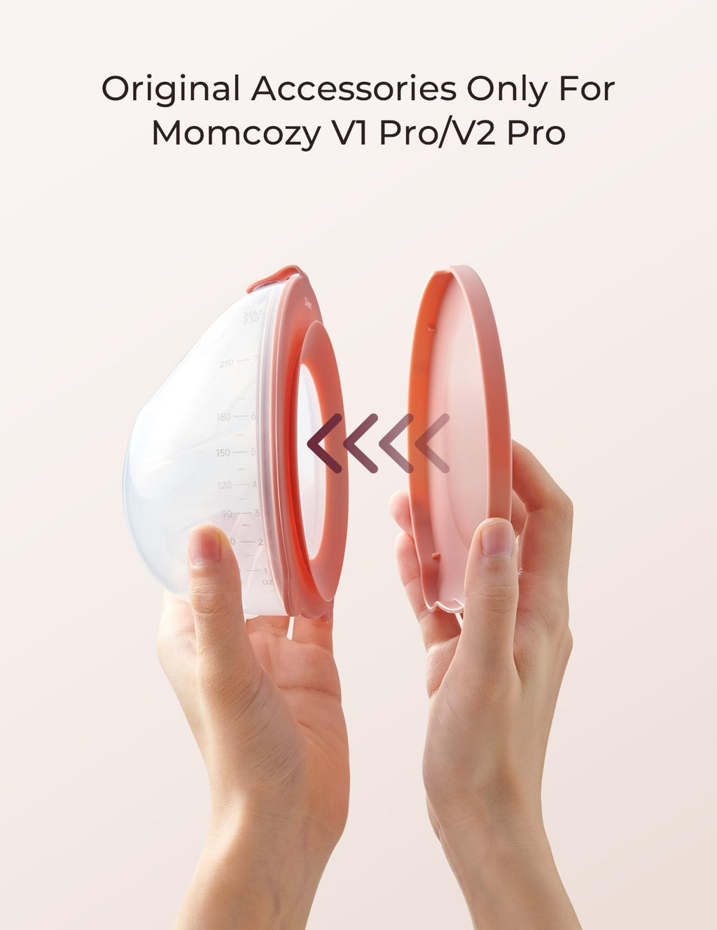 Momcozy Dust-Proof Flange Cover for V1 Pro/V2 Pro, Original Parts, 1 Pack