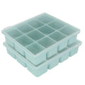 PETINUBE Baby Food Storage Silicone Cubes, Ocean Blue, 12 Cubes 1.5oz