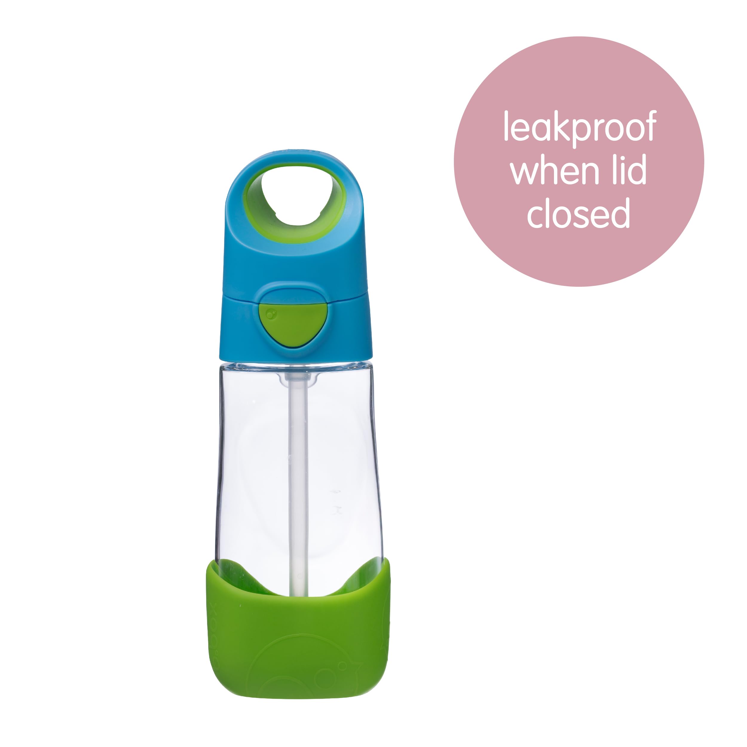 b.box Tritan™ Kids Water Bottle with Straw, 15 oz Toddler Water Bottle