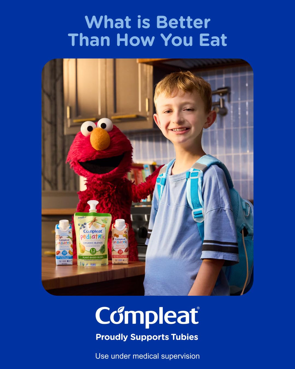 Compleat Pediatric 250mL, Unflavored, 24 Pack