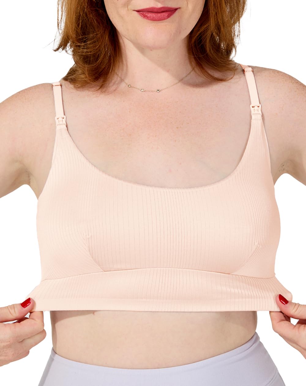 Bodily Everything Wireless Nursing & Maternity Bra with Clip Down Access, S