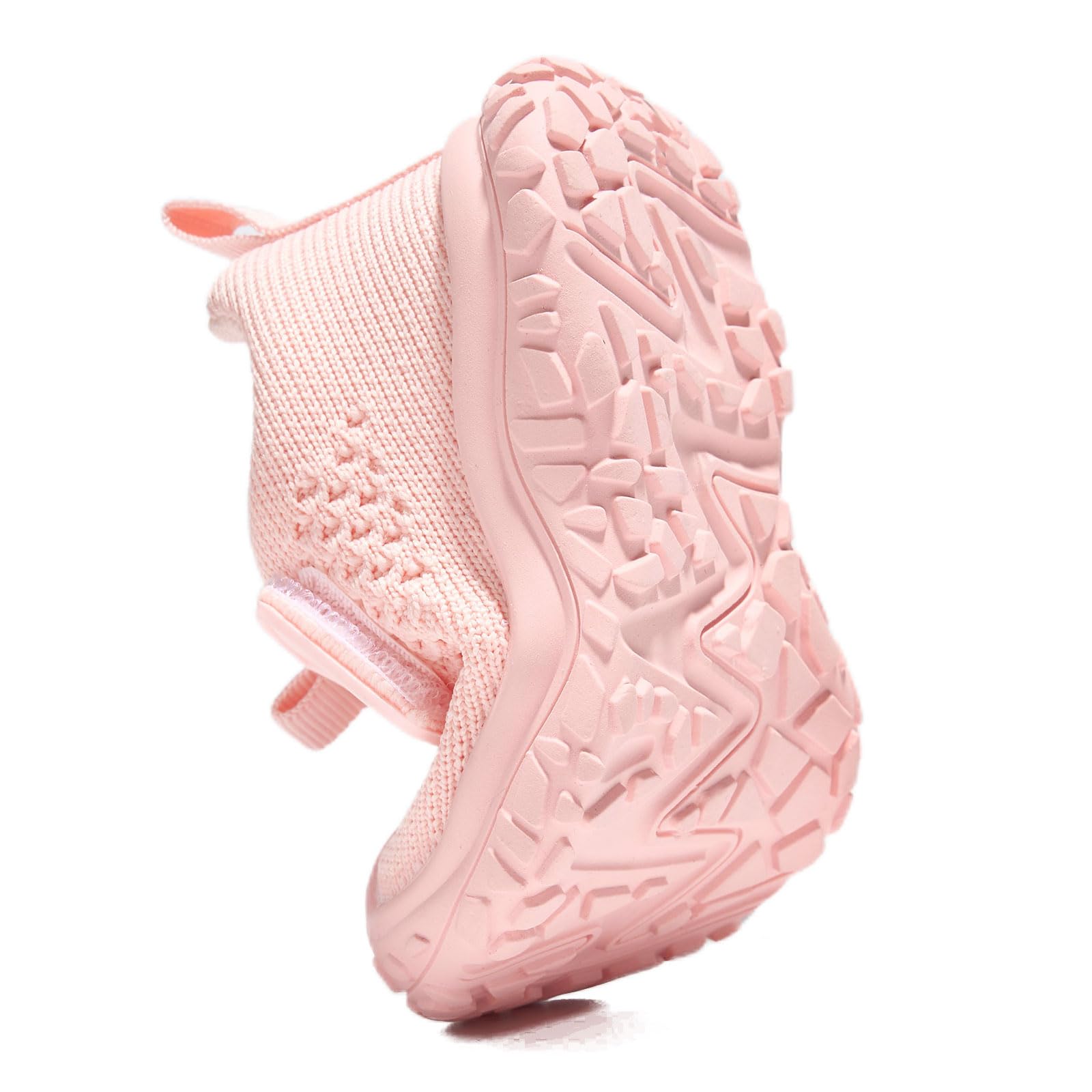 Newsonet Baby Shoes Boys Girls First Walker Sneakers Walking Non-Skid Lightweight Mesh Shoes Pink Size 12-18 Months Toddler