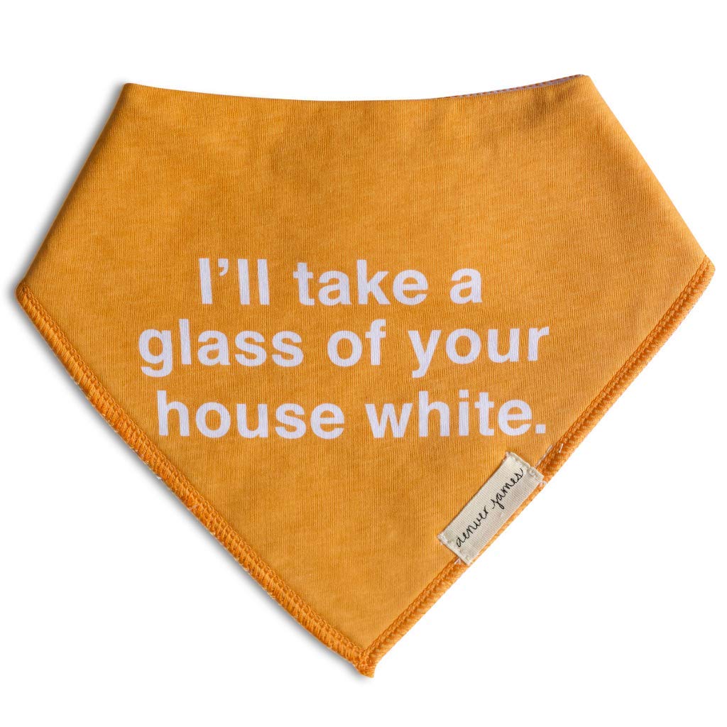 Denver James Bandana Feeding Drool Baby Bib I Soft Organic Cotton I Fleece Back