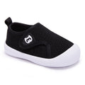 BMCiTYBM Toddler Walking Shoes Baby Boy Girl Barefoot Sneakers Black Size 7