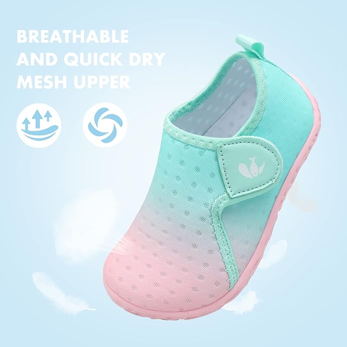 JOINFREE Baby Toddler Water Shoes Boys Girls Sandals Barefoot Kids Breathable Sneakers Shoes for Walking Running