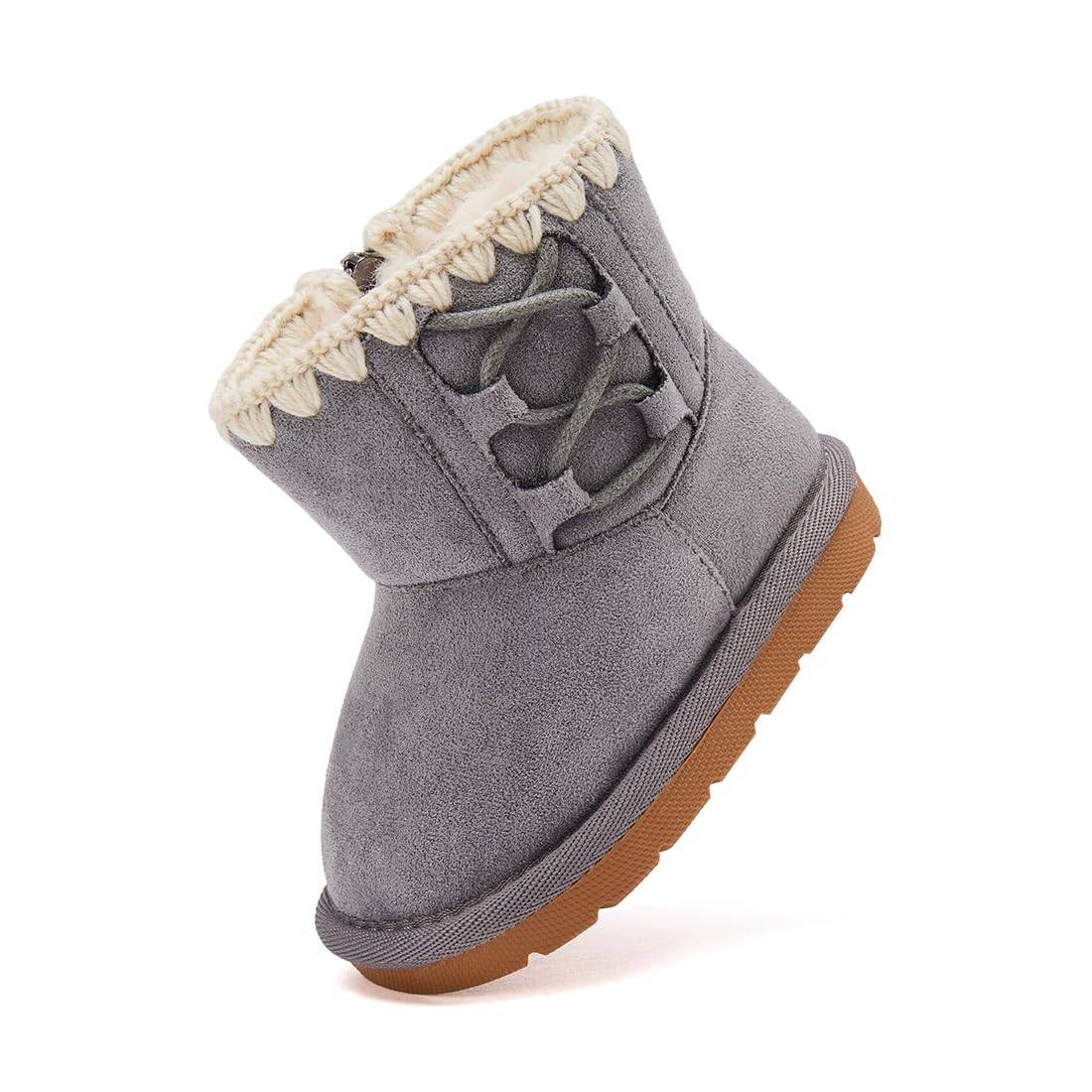 BMCiTYBM Baby Snow Winter Boots Girls Boys Infant Walker Shoes 6-12 Months