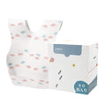 Poksun Disposable Baby Bibs for Boys and Girls, Hygienic Soft Leakproof Disposable Feeding Travel Bibs for Toddlers, (60PCS) Fish