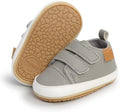 Clowora Baby Boys Girls Shoes Non-Slip Rubber Sole Sneakers Infant First Walking Toddler Crib Shoes Newborn Loafers Flats.