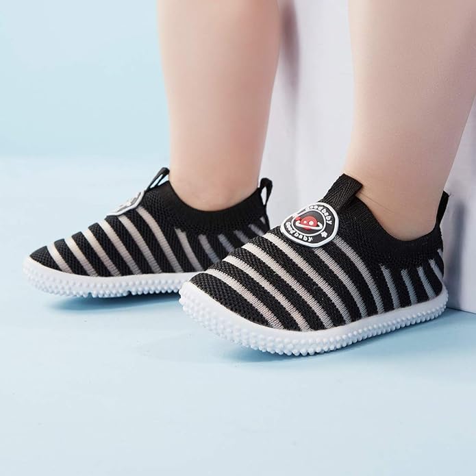 BMCiTYBM Baby Shoes Boy Girl Infant Sneakers Non-Slip First Walkers 6 9 12 18 24 Months