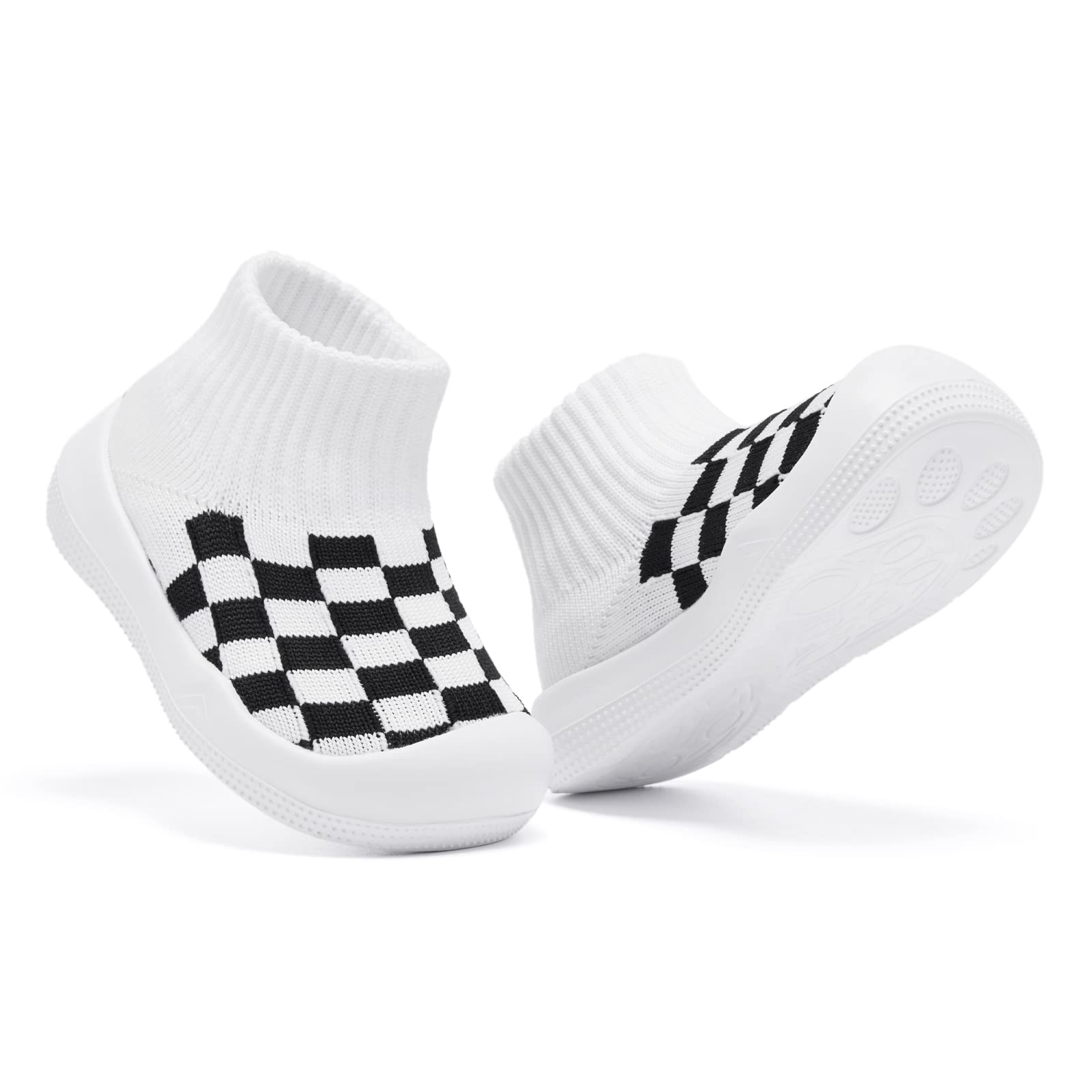 Eashi Baby Boy Girls Sock Walking Shoes Infant Non-Slip Slippers Sneakers