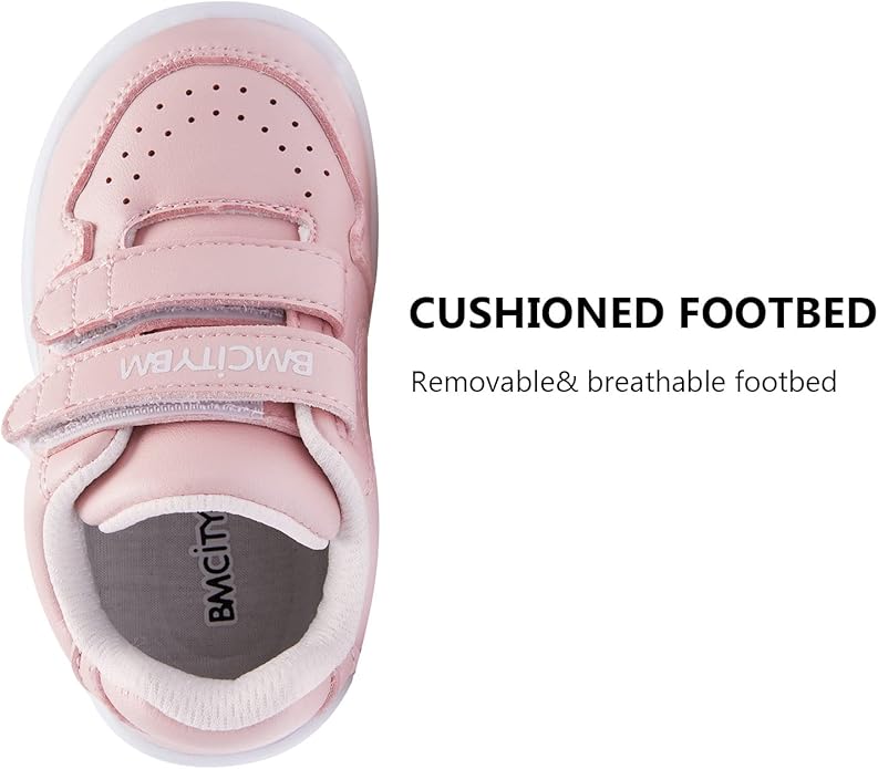 BMCiTYBM Baby Shoes Infant Boy Girl First Walker Shoes Toddler Walking Shoes Lightweight Non-Slip Sneakers for 6 9 12 18 24 Months