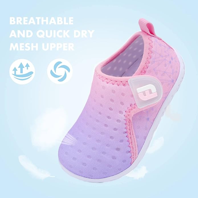 JOINFREE Baby Toddler Water Shoes Boys Girls Sandals Barefoot Kids Breathable Sneakers Shoes for Walking Running