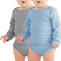 Jimonda Baby Rompers | Soft Summer Long-Sleeve Bodysuit for Newborns 0-24M | Breathable Infant Onesie with Snap ButtonsTurmeric&Black