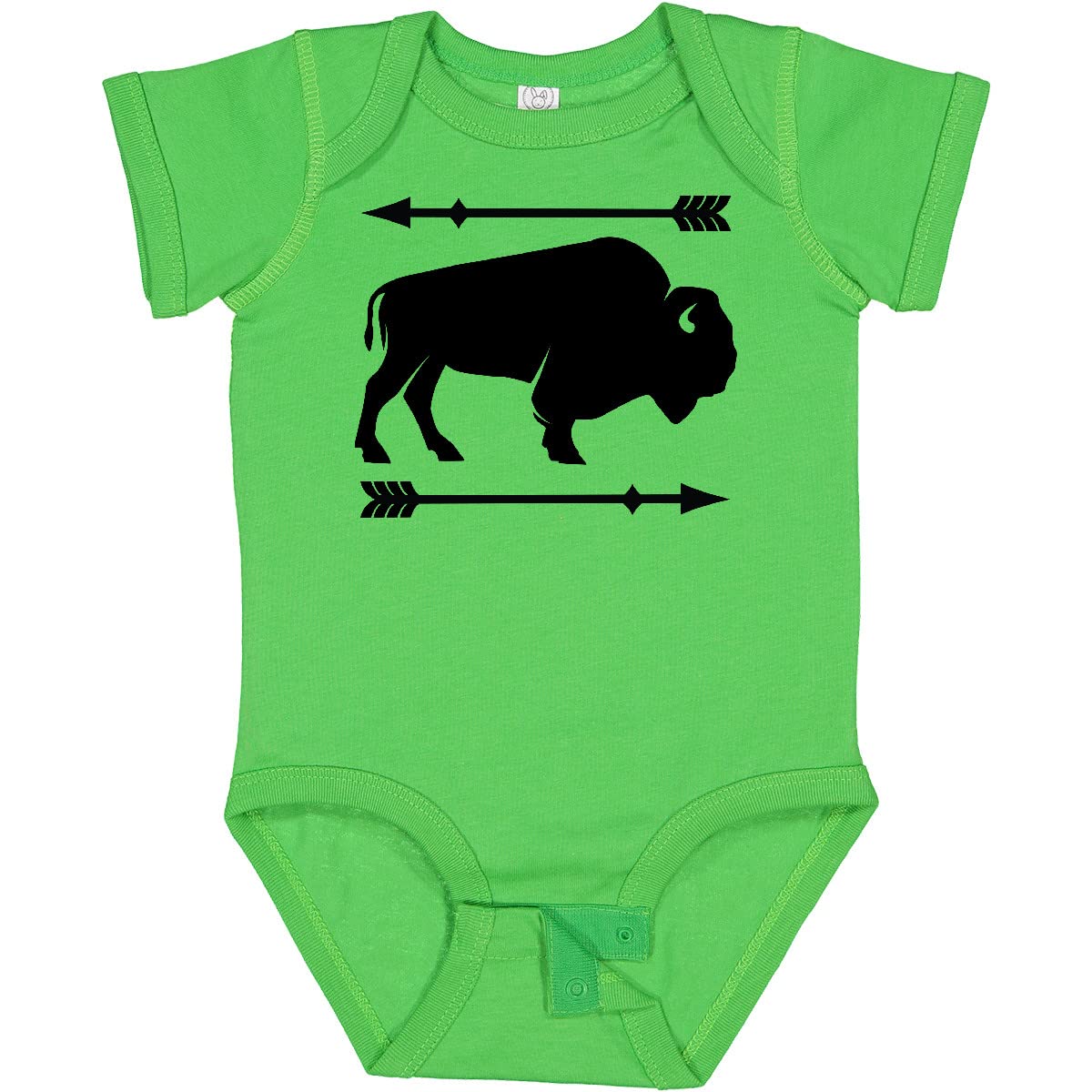 inktastic Buffalo Cute Animal Western Baby Bodysuit Newborn Apple Green 2ae82