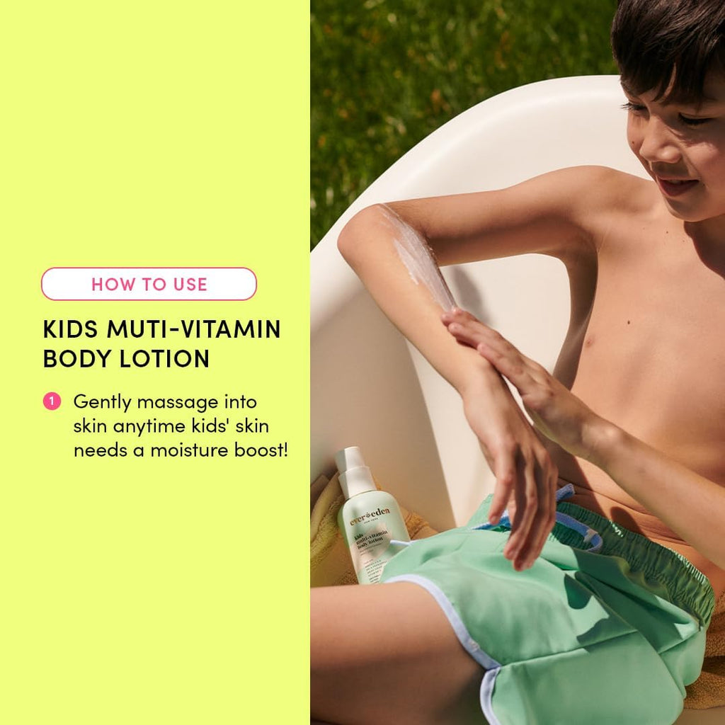 Evereden Kids Body Lotion, Dermatologist-Tested & Safe for Sensitive Skin