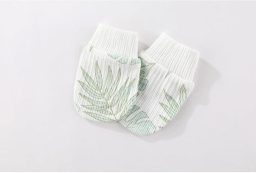 5 Pairs Unisex Baby Mittens No-Scratch 0-6 Months New Born