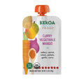 Kekoa Foods Curry Vegetable Mango Baby Food Purée | 100% USDA Certified-Organic, No Sugar Added | Organic, Non-GMO, Gluten-Free, Vegan | Mild Curry with Celery, Carrot & Potato | 3.5 oz Squeeze Pouch