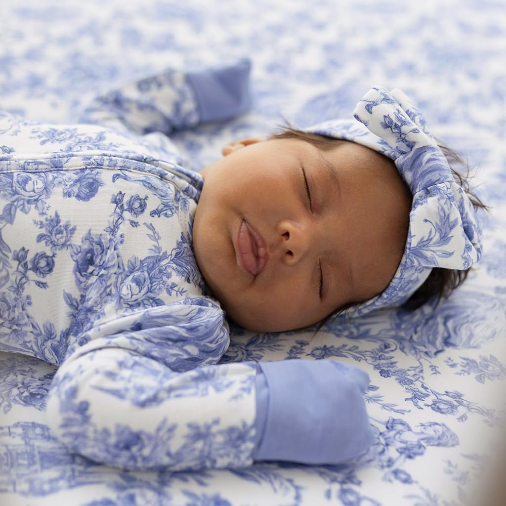 Posh Peanut Convertible Baby Sleepers, Toddlers Footless Pajamas for Girls