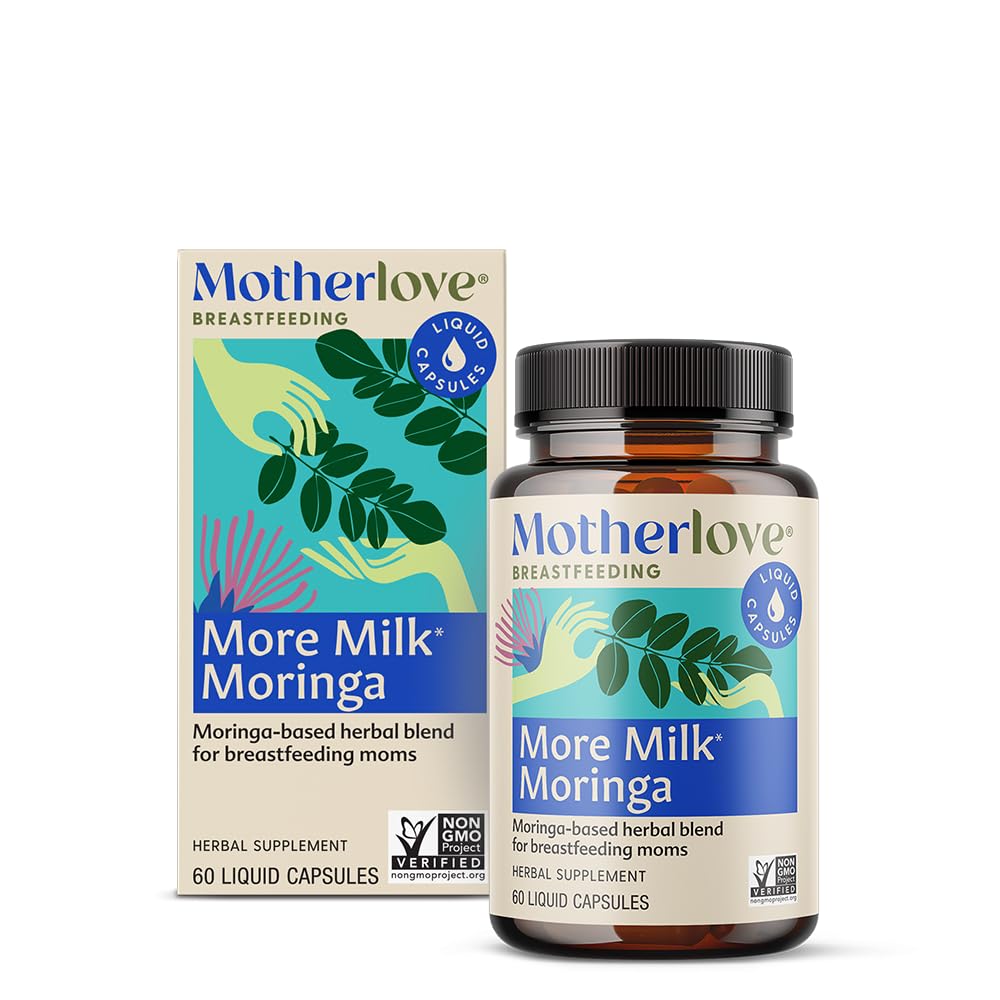 Motherlove More Milk Moringa (60 Liquid caps)